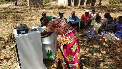 geladeira solar africa