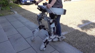 Exoesqueleto high tech se transforma em scooter para ajudar operários